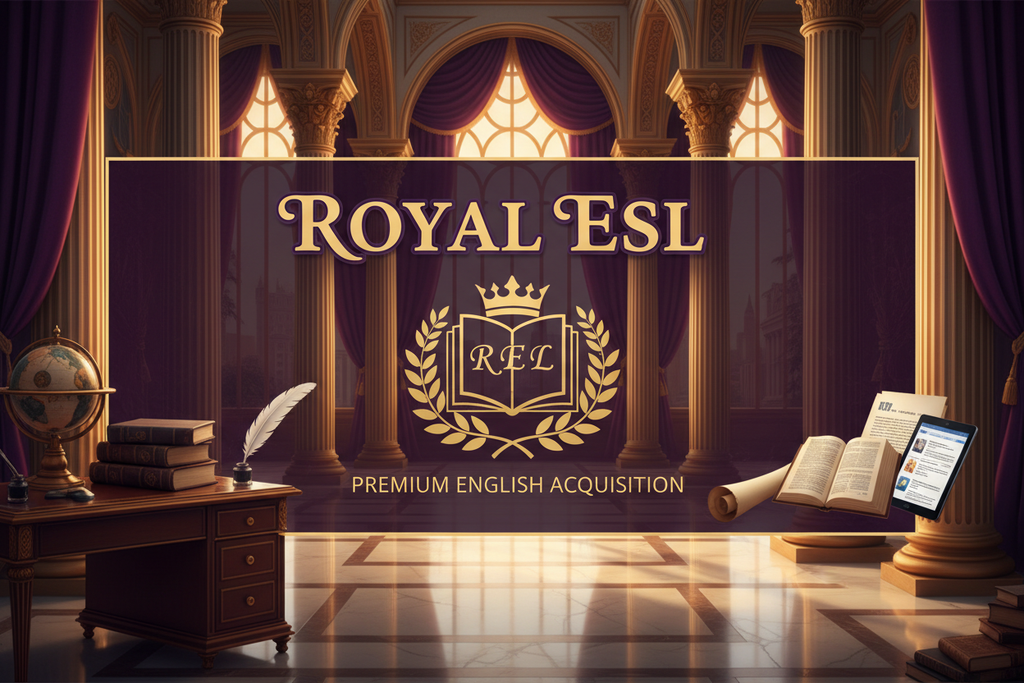 Curso de Ingles como segunda Lingua para a Royal ESL